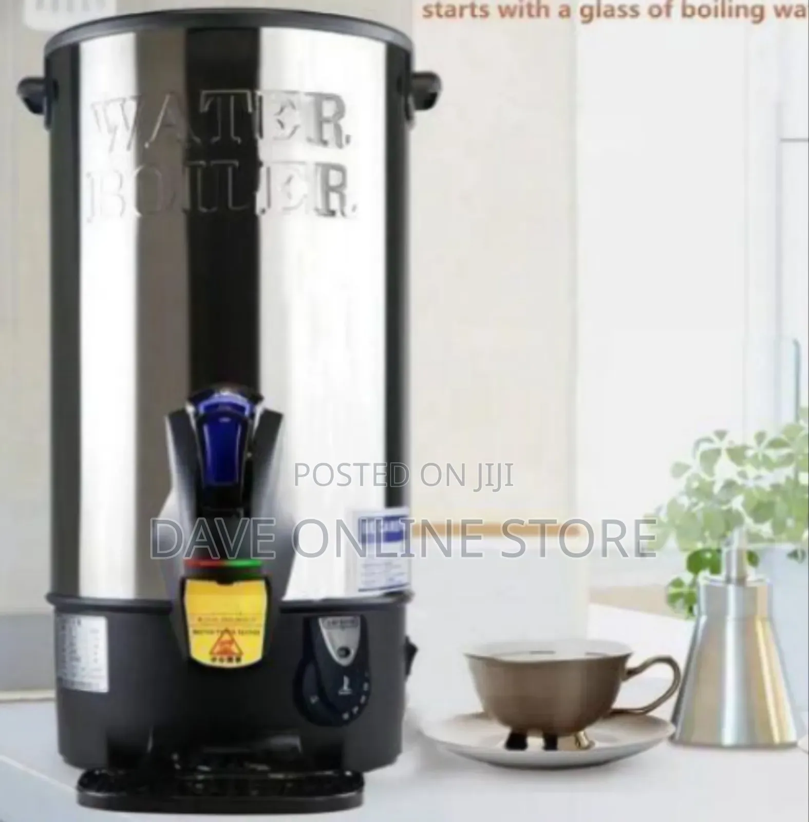 Commercial-Grade Stainless Steel Water Boiler