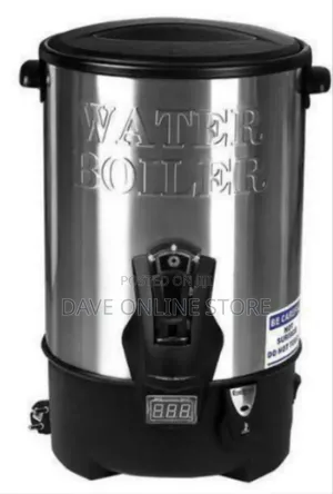 Commercial-Grade Stainless Steel Water Boiler