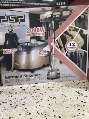 DSP Professional Garment Steamer Kd6016 – 2000w / 2.5l Tank (Brand New