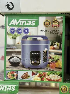 Avinas 5l Electric Rice Cooker Av-505t - Brand New