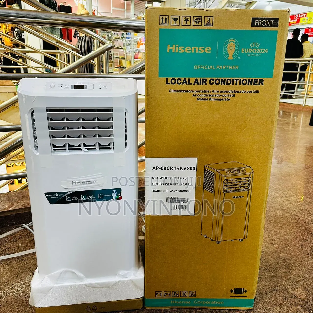 Hisense 9000btu Portable Air Conditioner