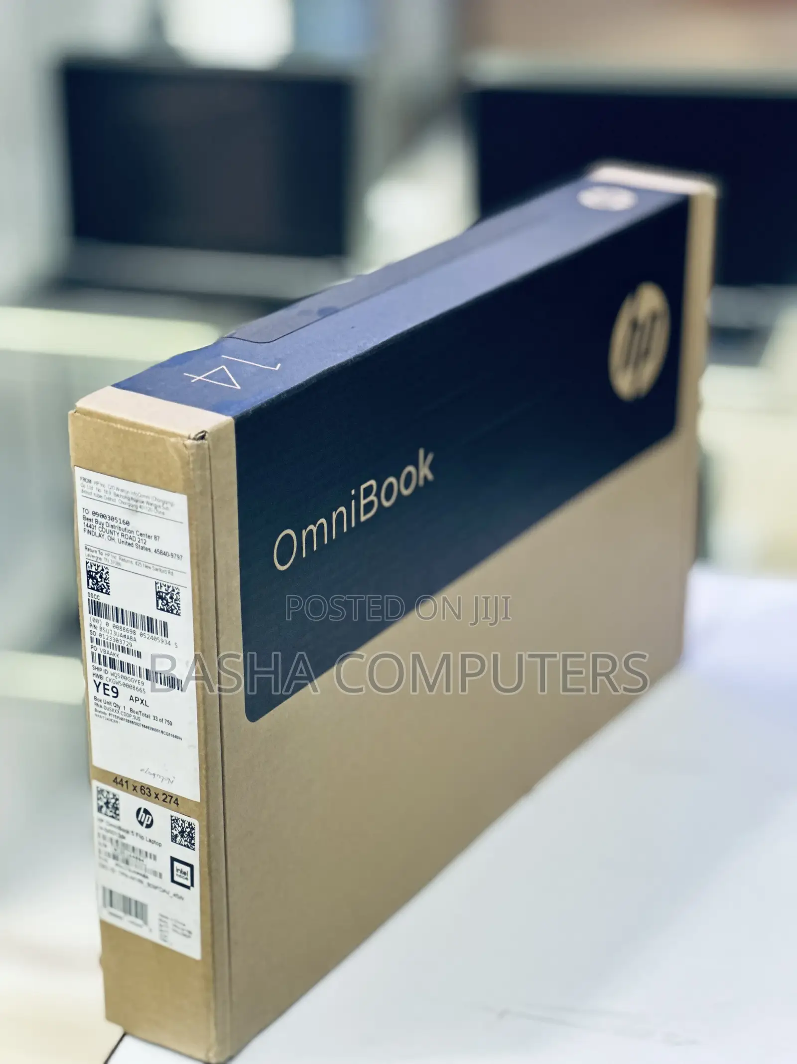 New Laptop HP OmniBook 5 14" 16GB Intel Core Ultra 7 SSD 1T