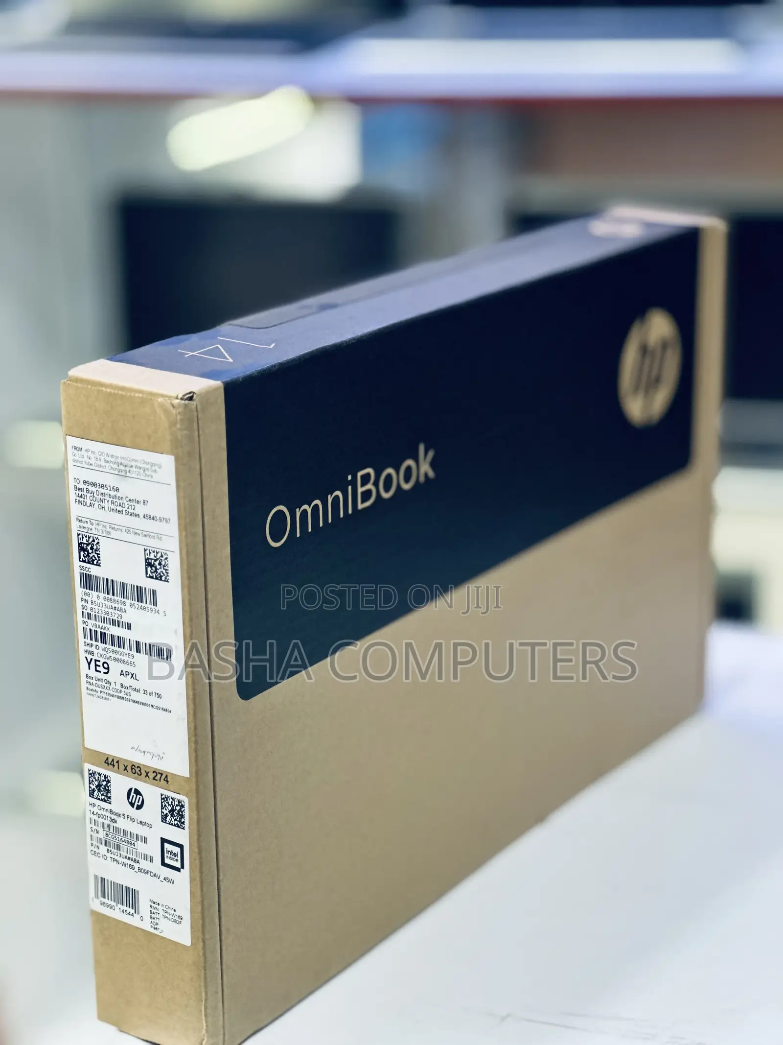 New Laptop HP OmniBook 5 14" 16GB Intel Core Ultra 7 SSD 1T