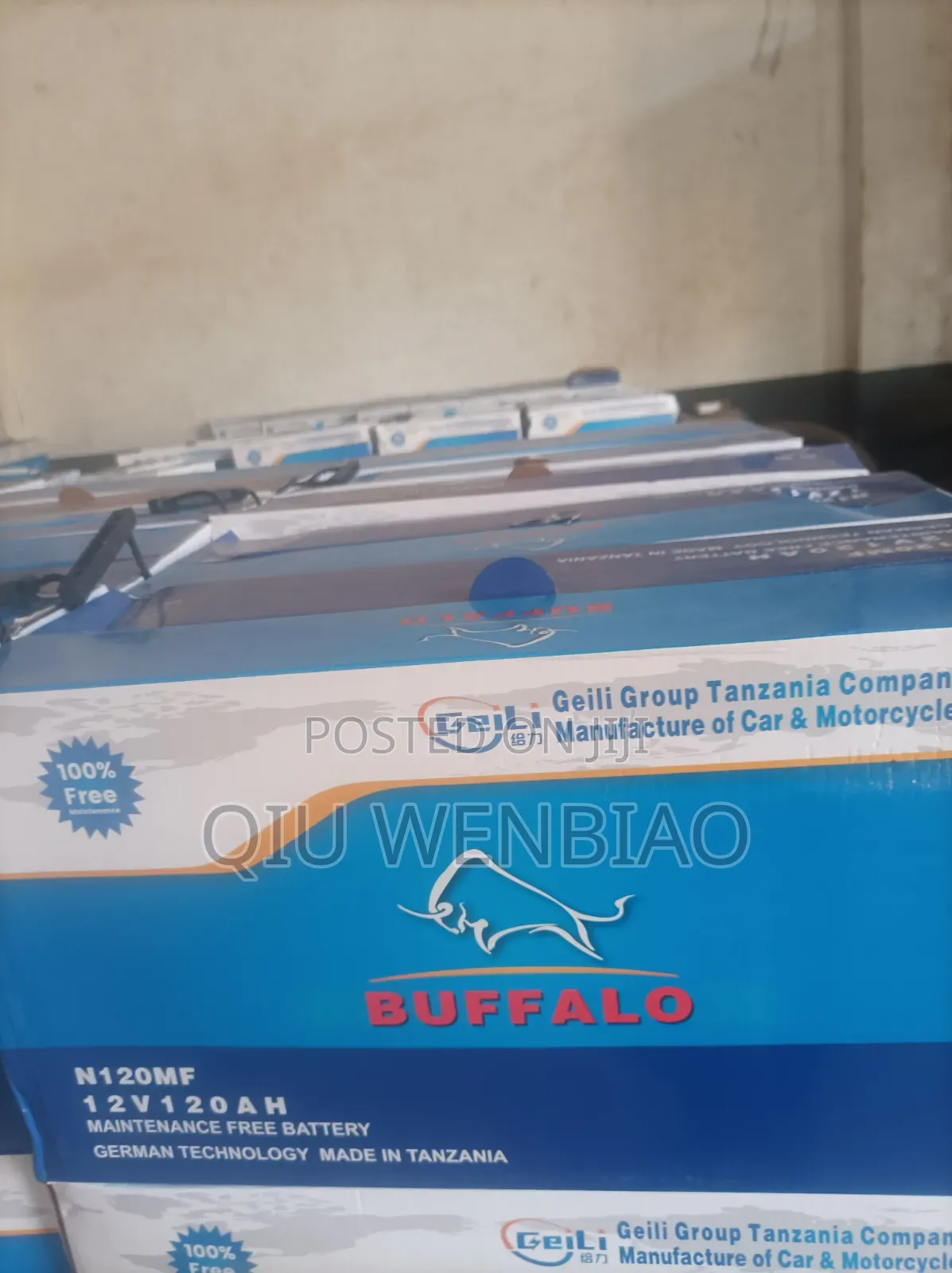Maintenance Free Battery for Car