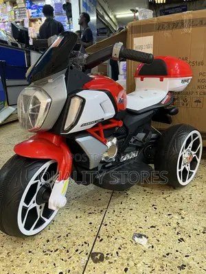 Container Kids Motorcycle Red