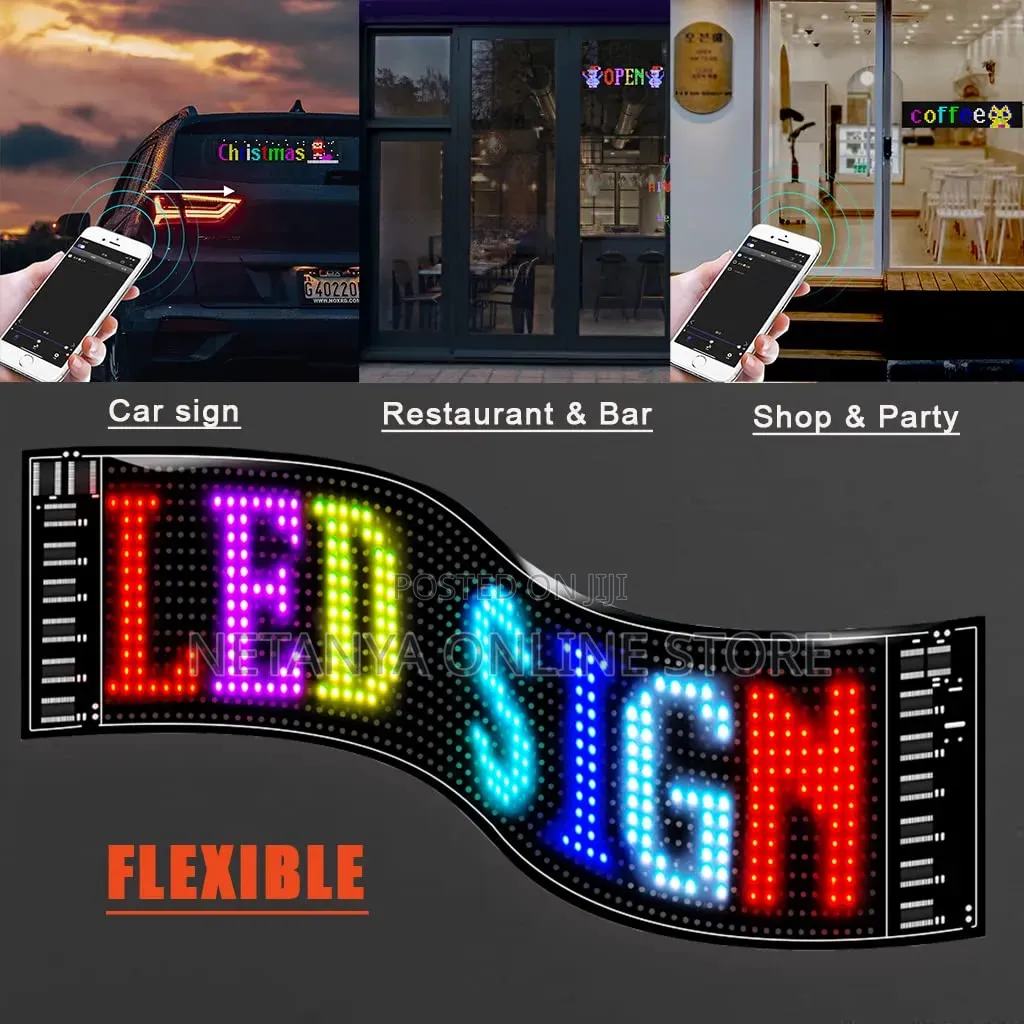 Led Matrix Bluetooth Panel