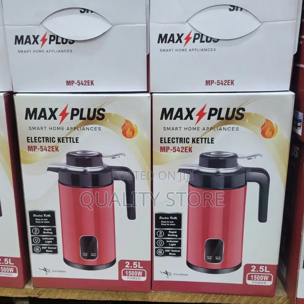 Max Plus Electric Kettle 2.5l