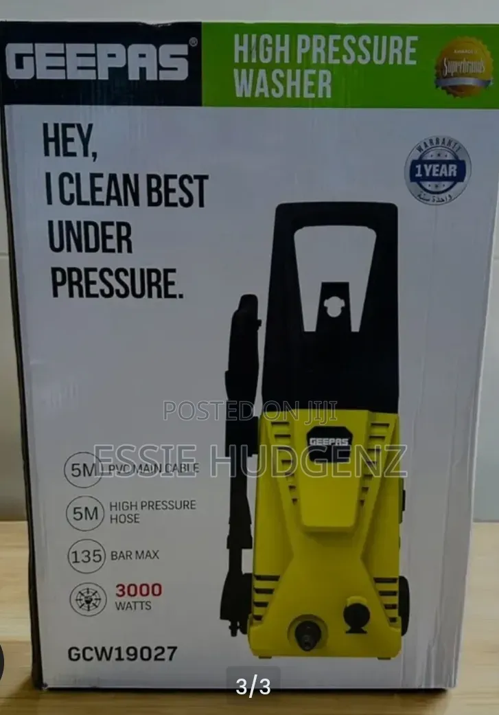 High Pressure Washer(Geepas)