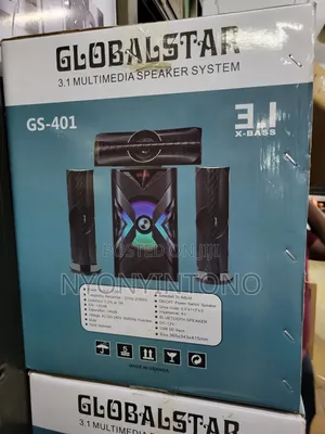 Globalstar 3.1ch Multimedia Speaker With Fm Radio, Bluetooth and Usb