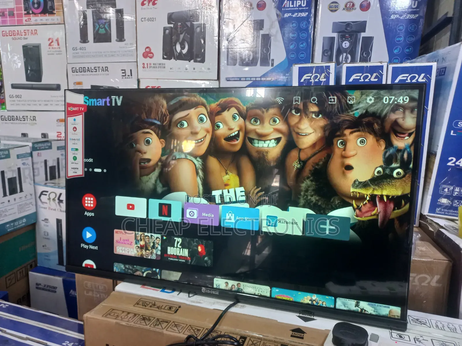 Mi Tech Smart Frameless Tv 32inches