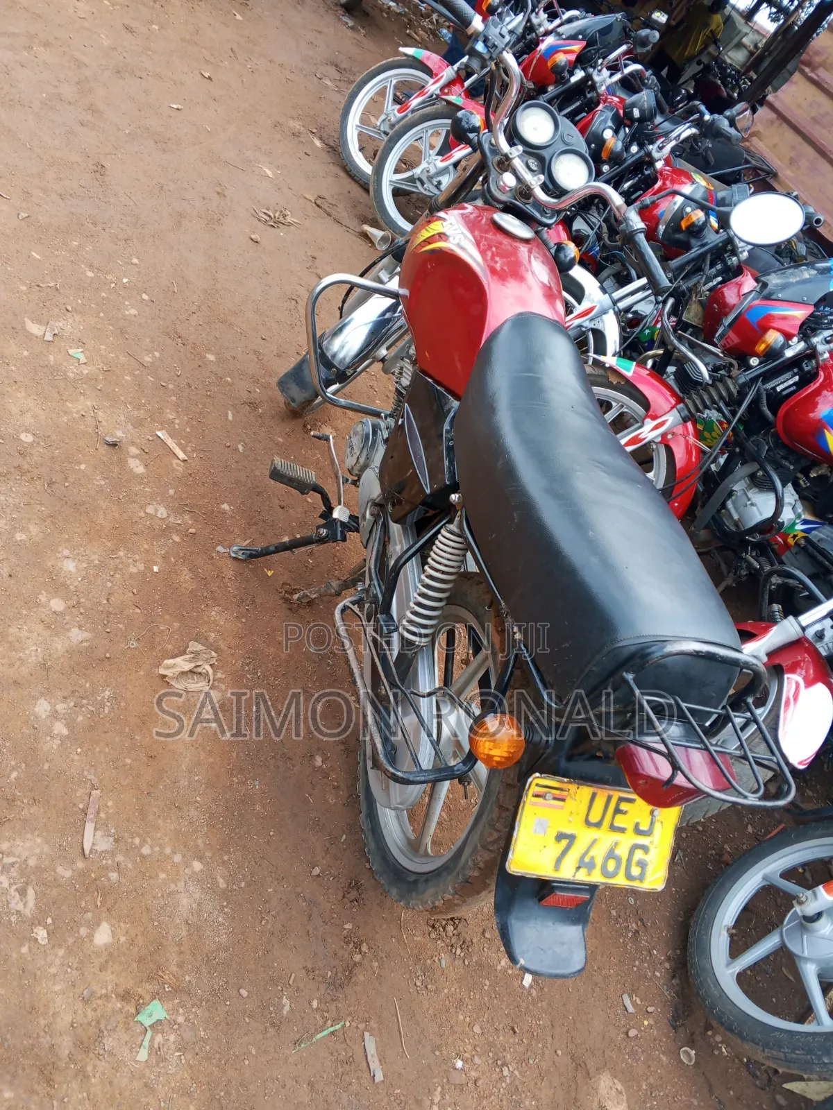 TVS XL 100 2015 Red