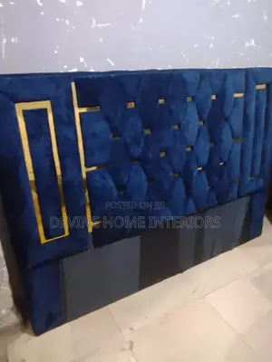 Royal Blue Bed