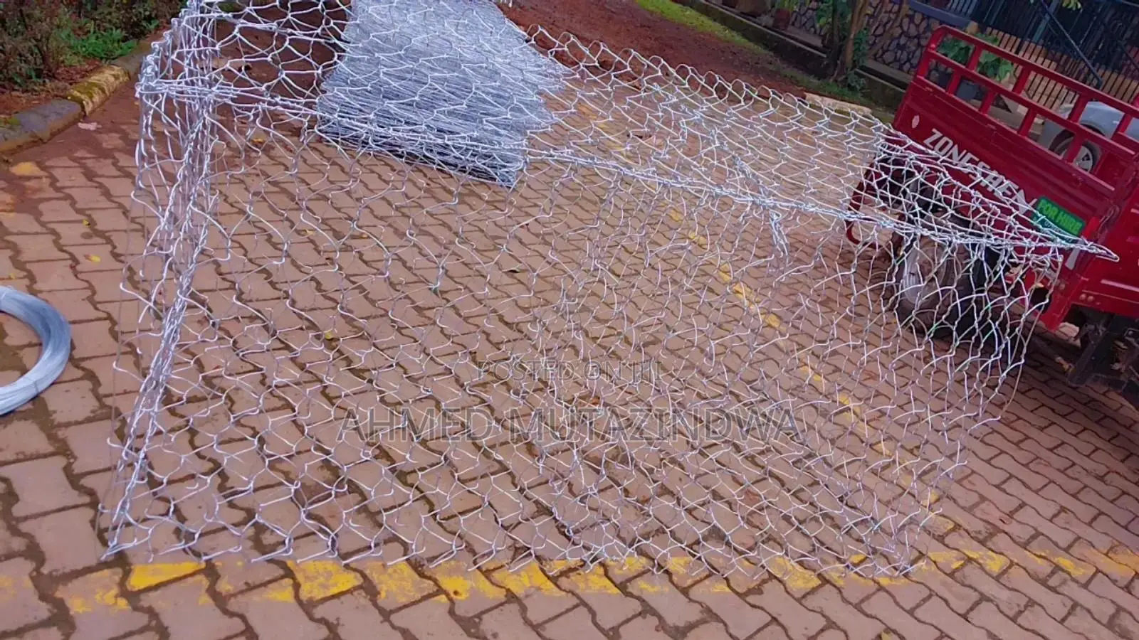 Gabion Box Wire Mesh 2m Bu 1m Box