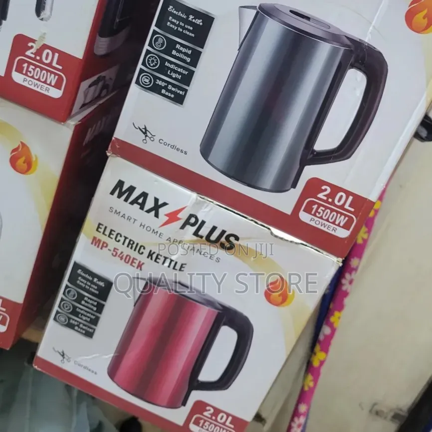 Max Plus Electric Kettle 2.0l