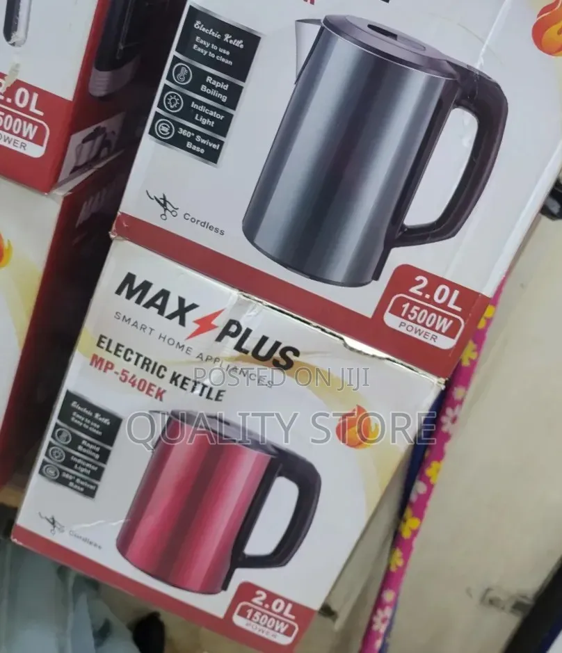 Max Plus Electric Kettle 2.0l