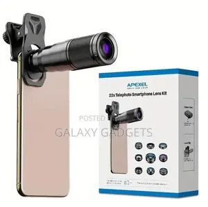 Apexel 9 in 1 Phone Lens Kit - 22x Telephoto Lens