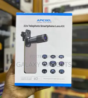Apexel 9 in 1 Phone Lens Kit - 22x Telephoto Lens