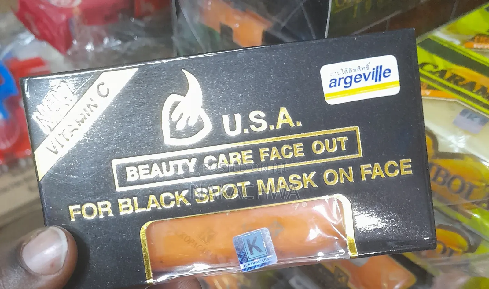 3 Pieces of Usa Black Spot Mask Soap