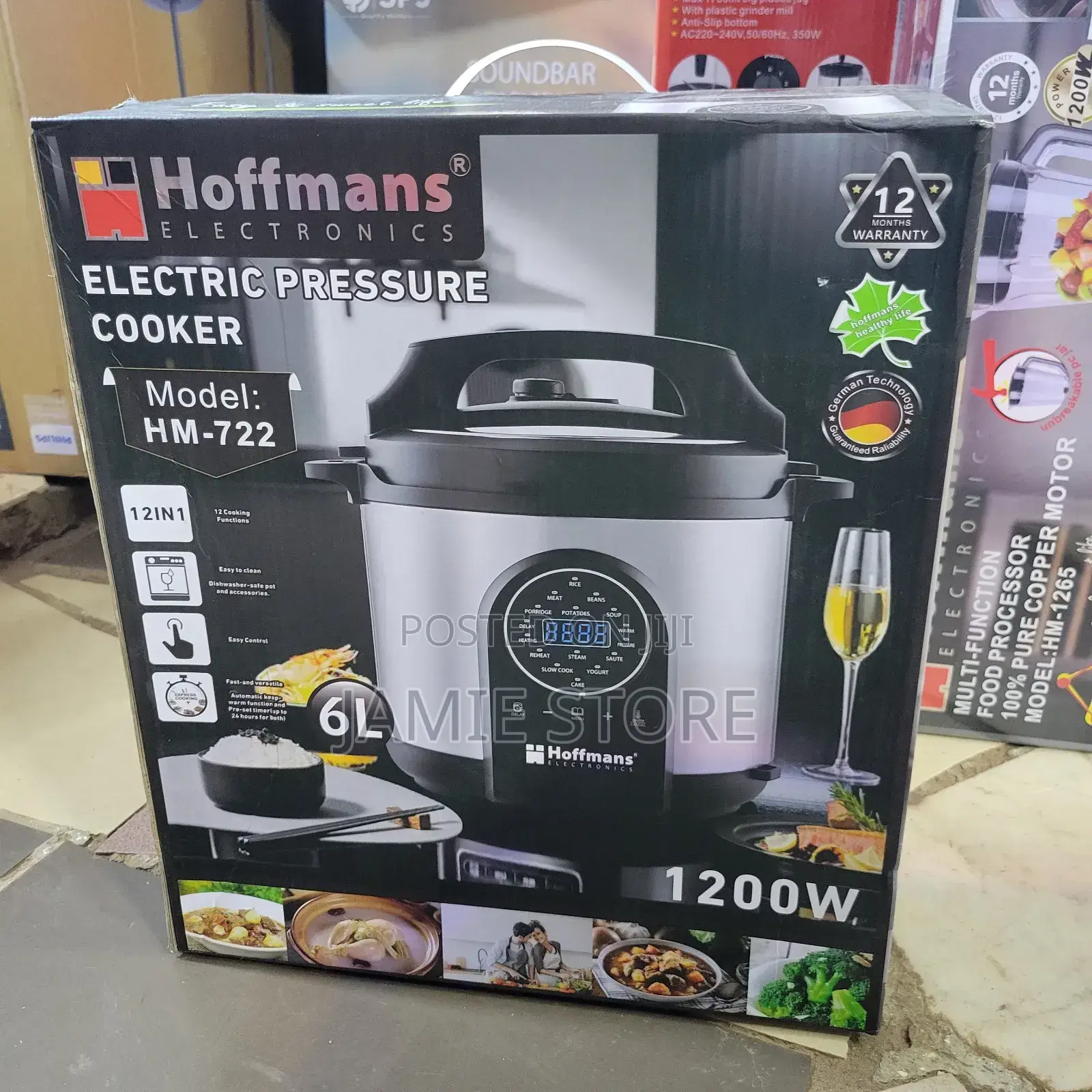 6l Hoffman Electric Pressure Cooker