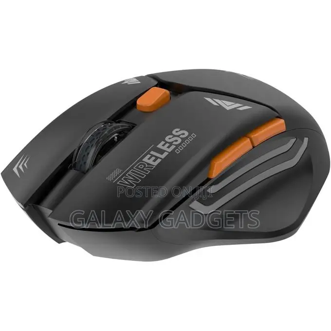 Porodo Gaming Wireless Mouse, Nano Usb