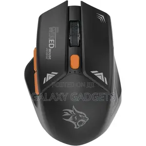 Porodo Gaming Wireless Mouse, Nano Usb