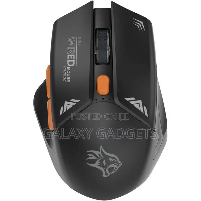 Porodo Gaming Wireless Mouse, Nano Usb