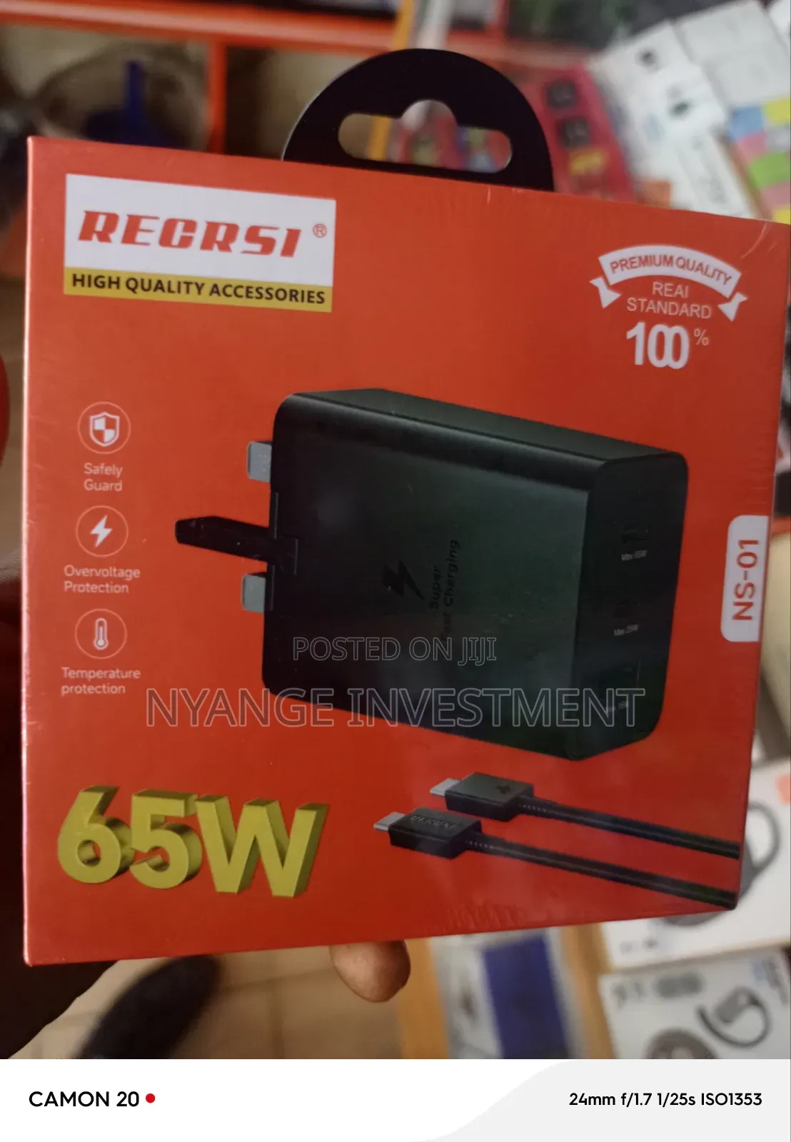 65w Power Adapter Fast Charge.