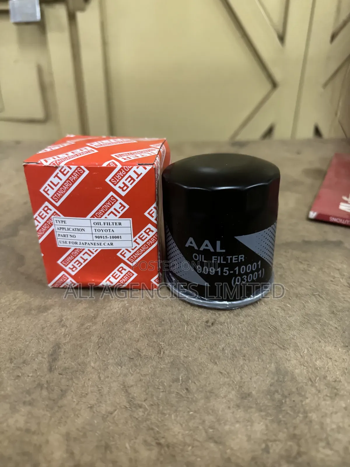 Oil Filter Aal 90915-10001