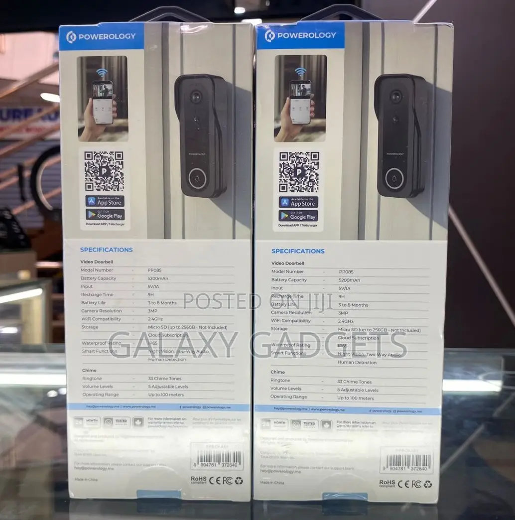 Powerology Smart Door Bell Camera