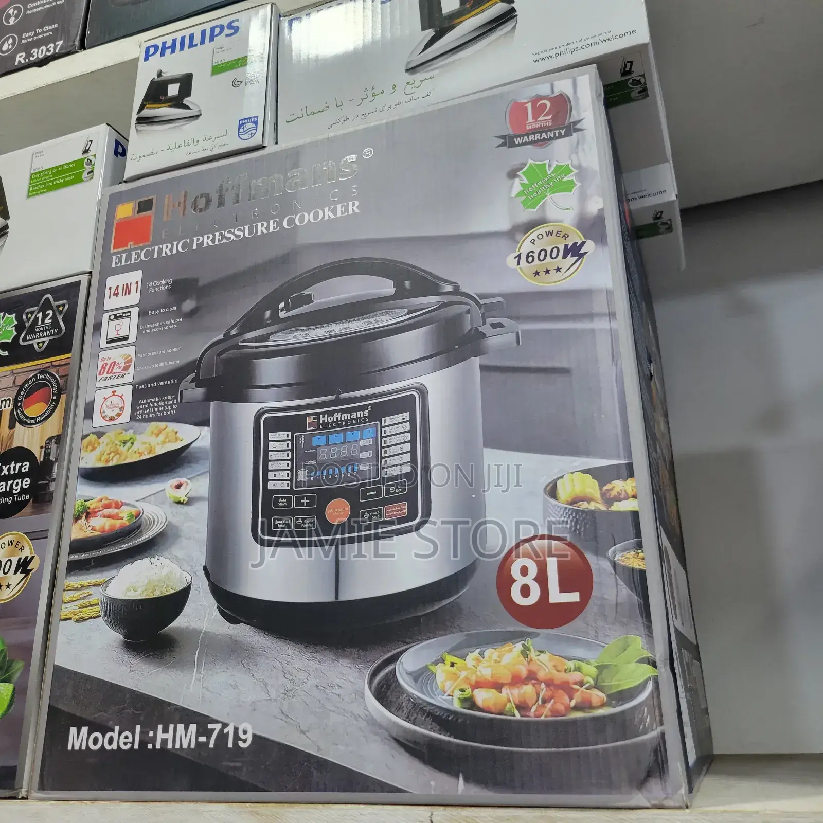 8l Pressure Cooker With Steamer