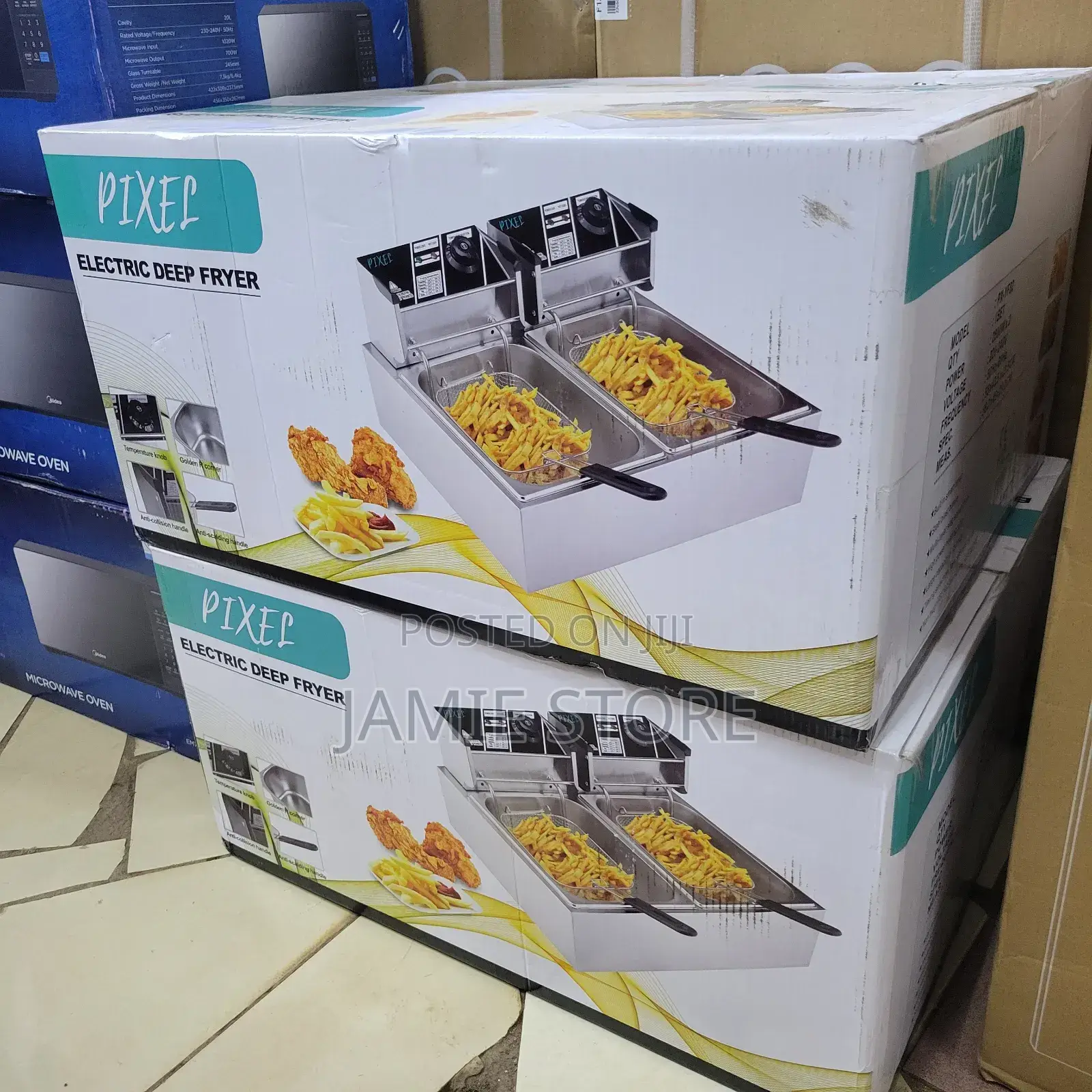 12l Deep Fryer Pixel