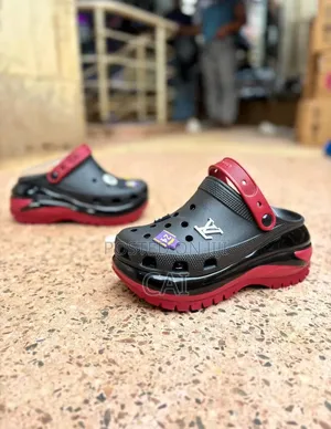 Crocs Mega Crush Platform Clogs. With Customised Charms