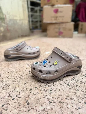 Crocs Mega Crush Platform Clogs. With Customised Charms
