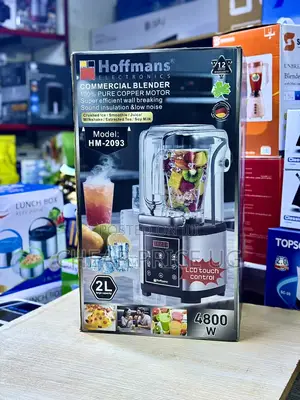 Hoffman Hm2093 Commercial Blender 2-Liter Capacity Sound Insulation.