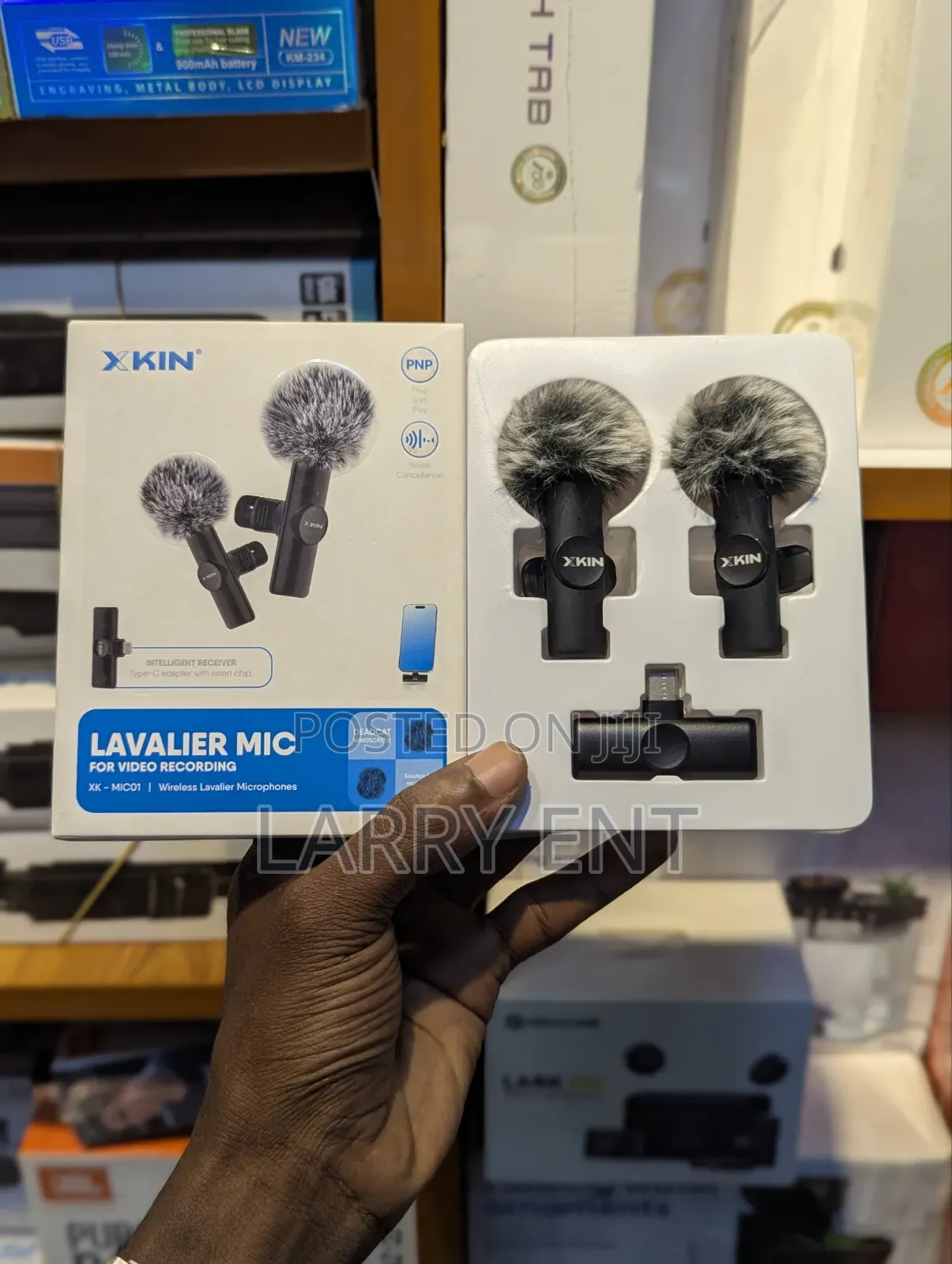 Xkin Wireless Lavalier Microphone | Usb-C | Noise Cancellation