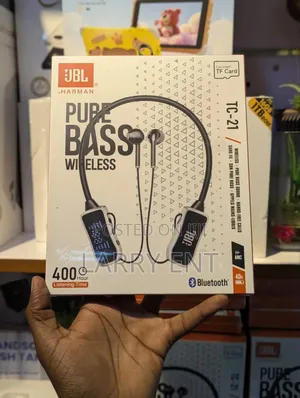 JBL Tc-21 Wireless Neckband | Noise Cancelling | Long Battery