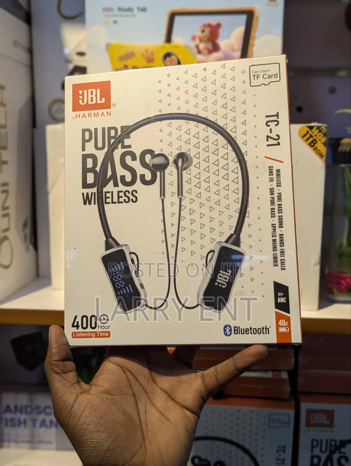 JBL Neckband Earphones | Wireless Bluetooth | Clear Sound