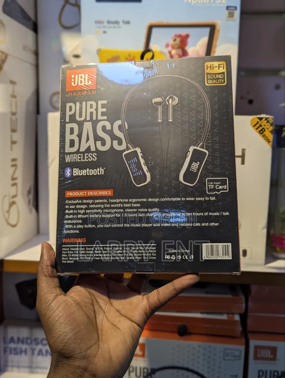 JBL Neckband Earphones | Wireless Bluetooth | Clear Sound