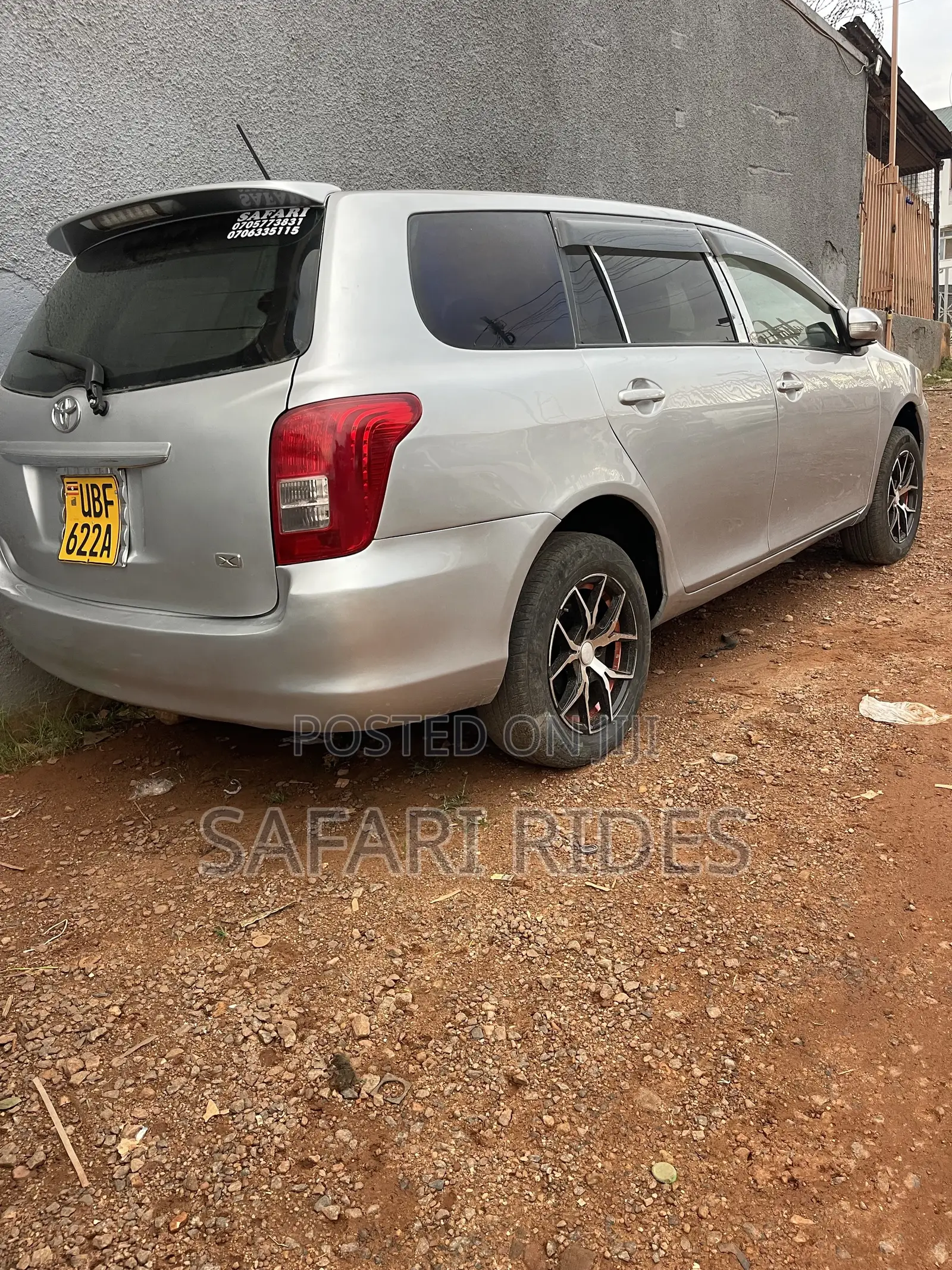 Toyota Corolla Fielder 2008 Silver