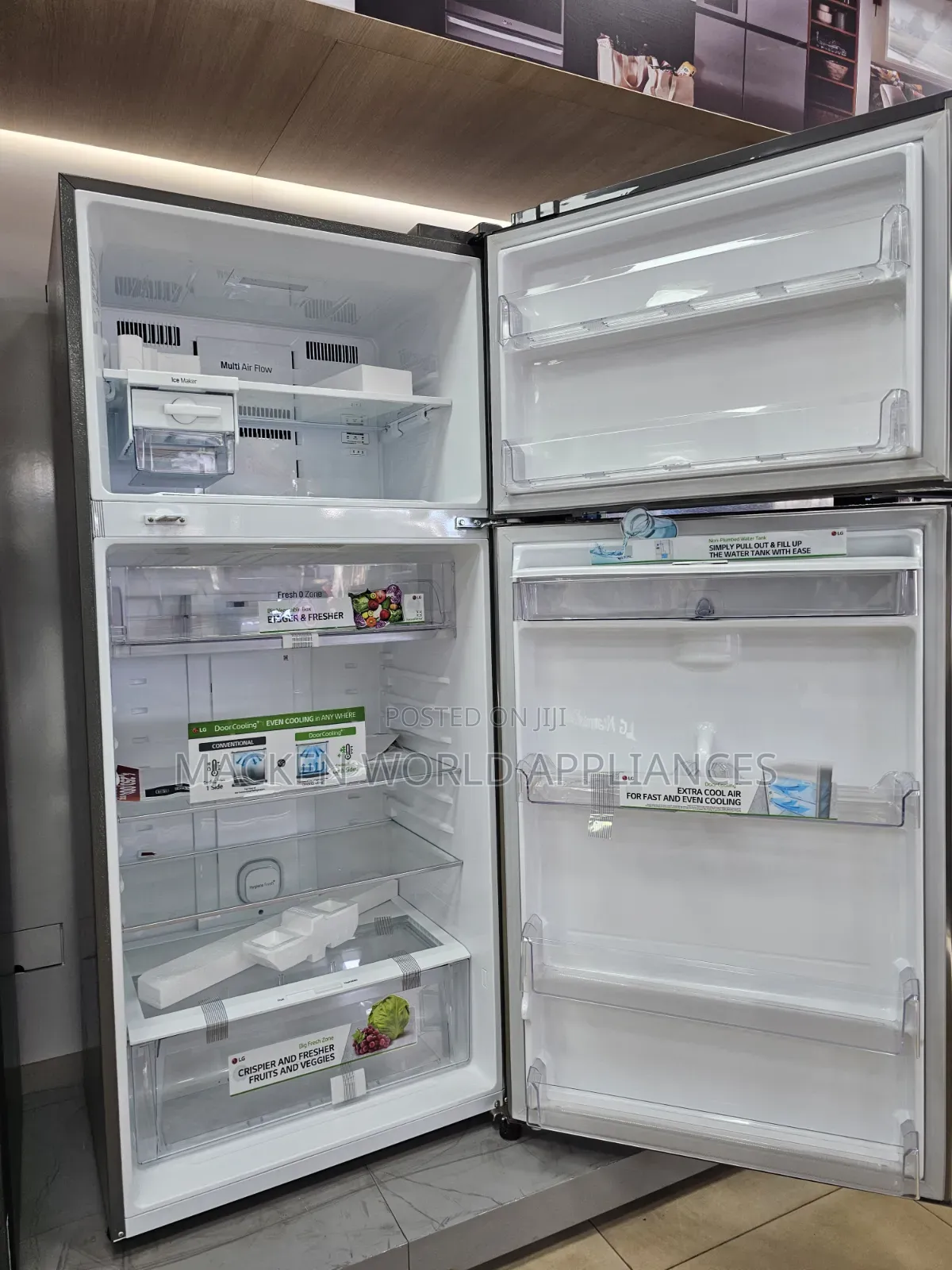 Lg 509 Litres Double Door With Water Dispenser Gn-f702hlhu.Apzreef