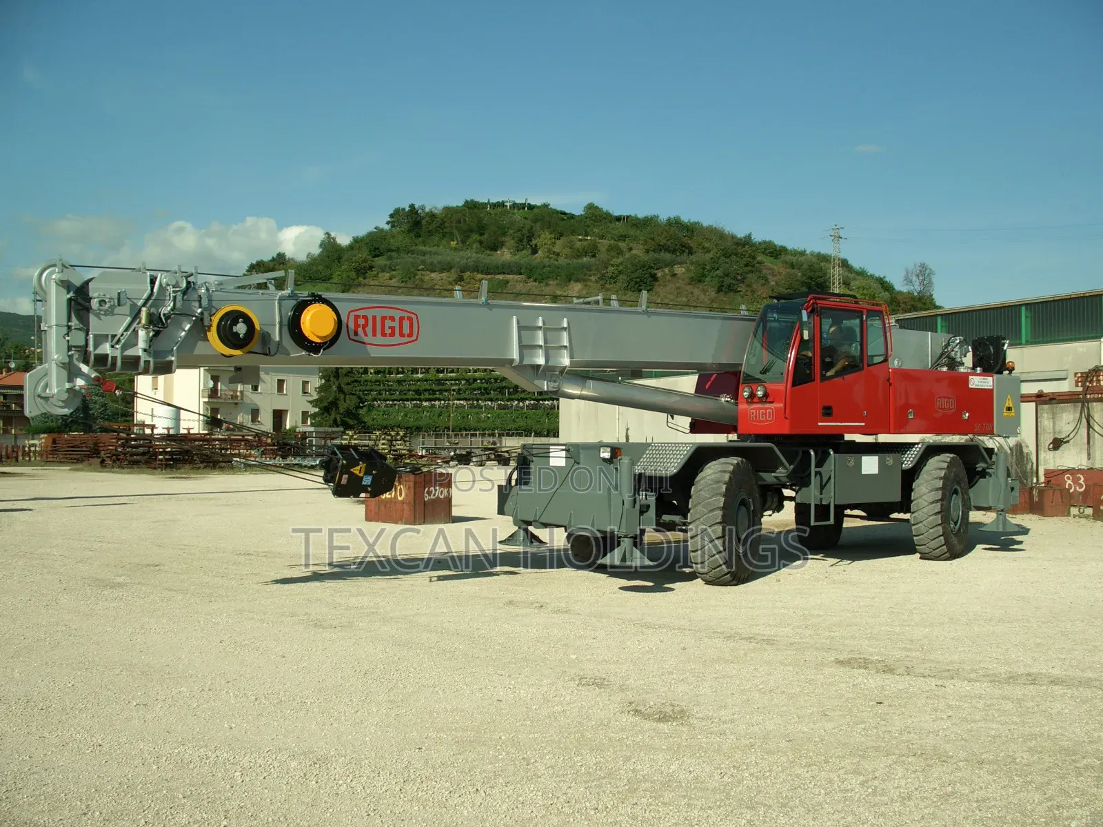 Rt 500 , 50t Crane for Mines