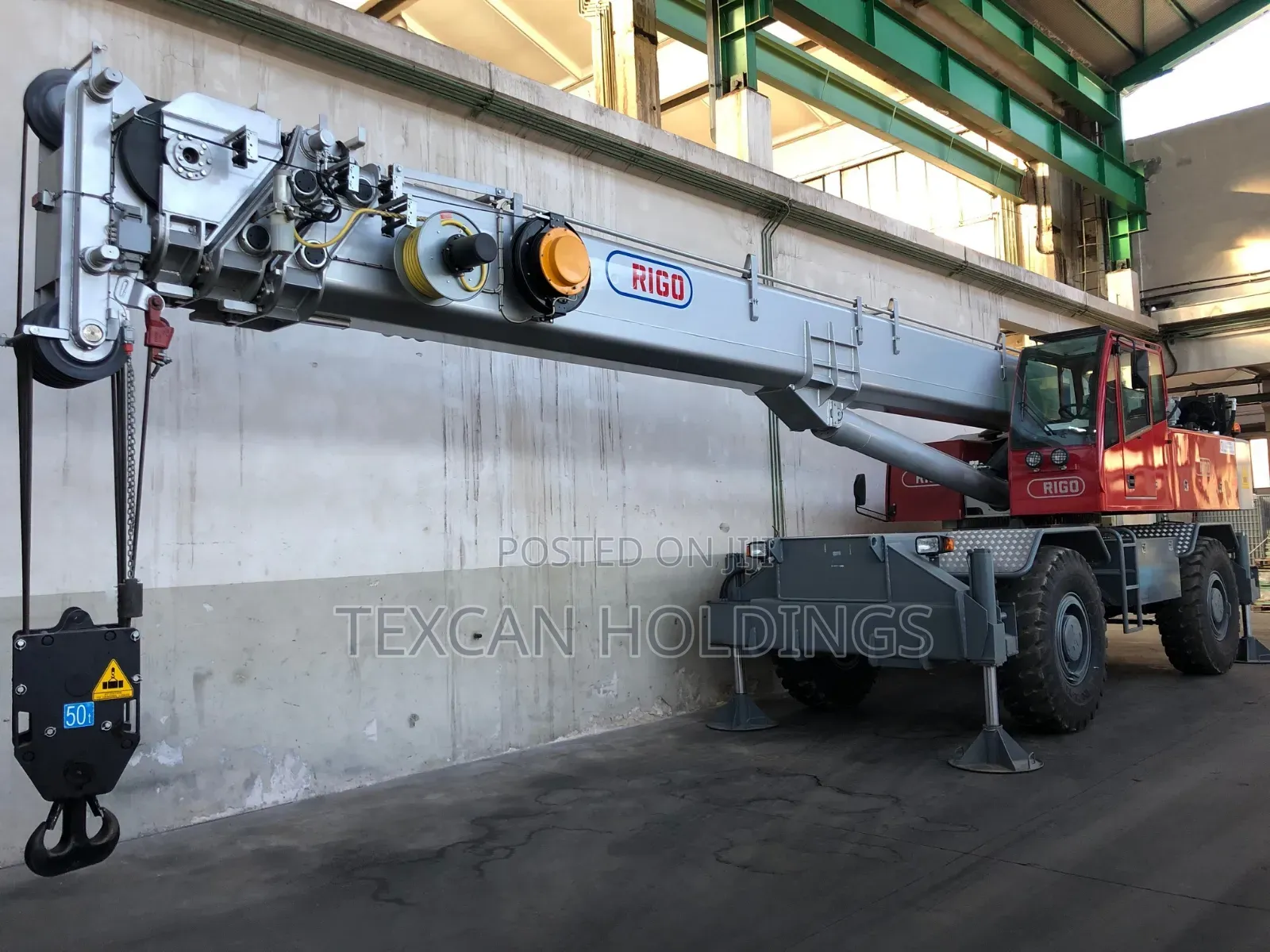 Rt 500 , 50t Crane for Mines