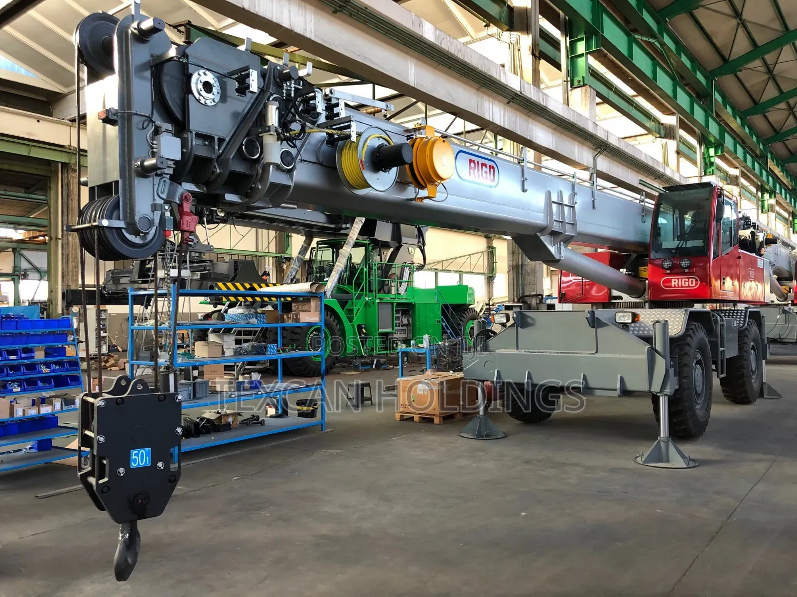 Rt 500 , 50t Crane for Mines
