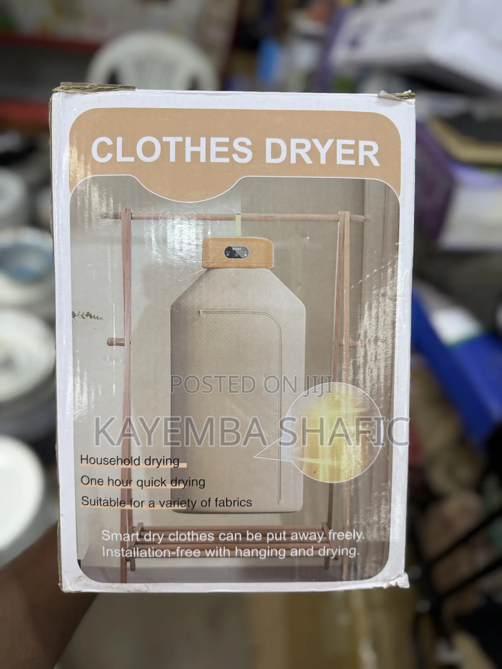 Portable Mini Clothes Dryer Machine – Foldable Electric Laundry Airer