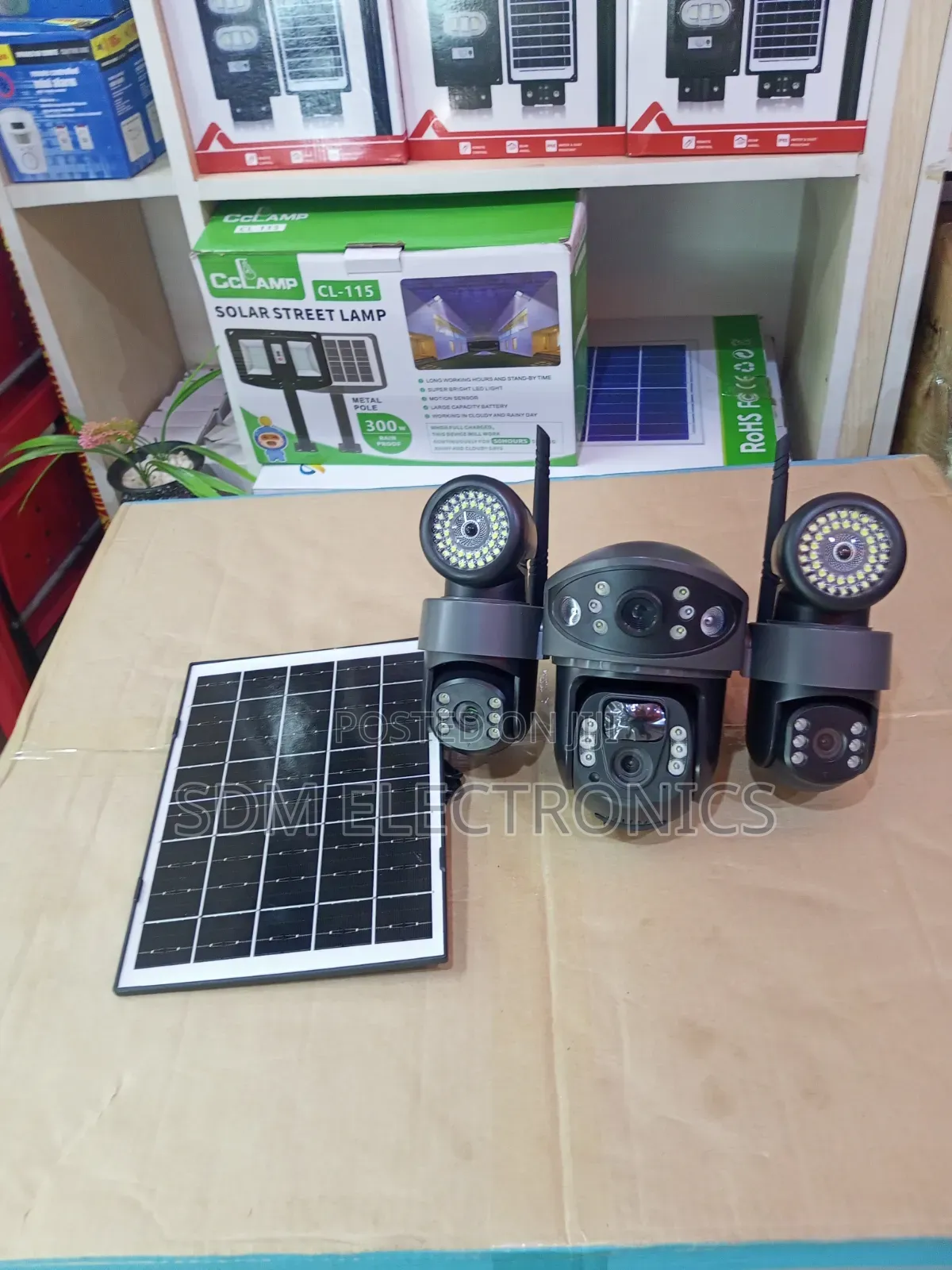 Tripple Lens Solar Camera
