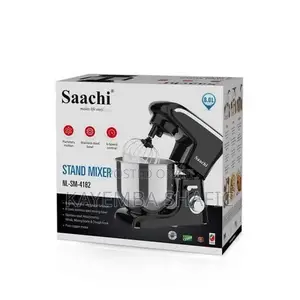 Saachi 8-Litres 6-Speed Stand Mixer (Nl-Sm-4182)