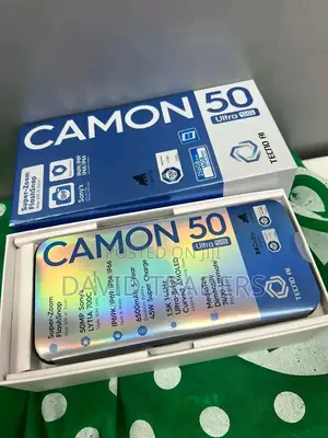 New Tecno Camon 50 Pro 256 GB Black