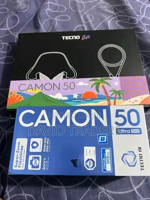 New Tecno Camon 50 Pro 256 GB Black