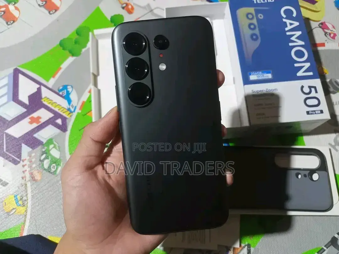 New Tecno Camon 50 Pro 256 GB Black