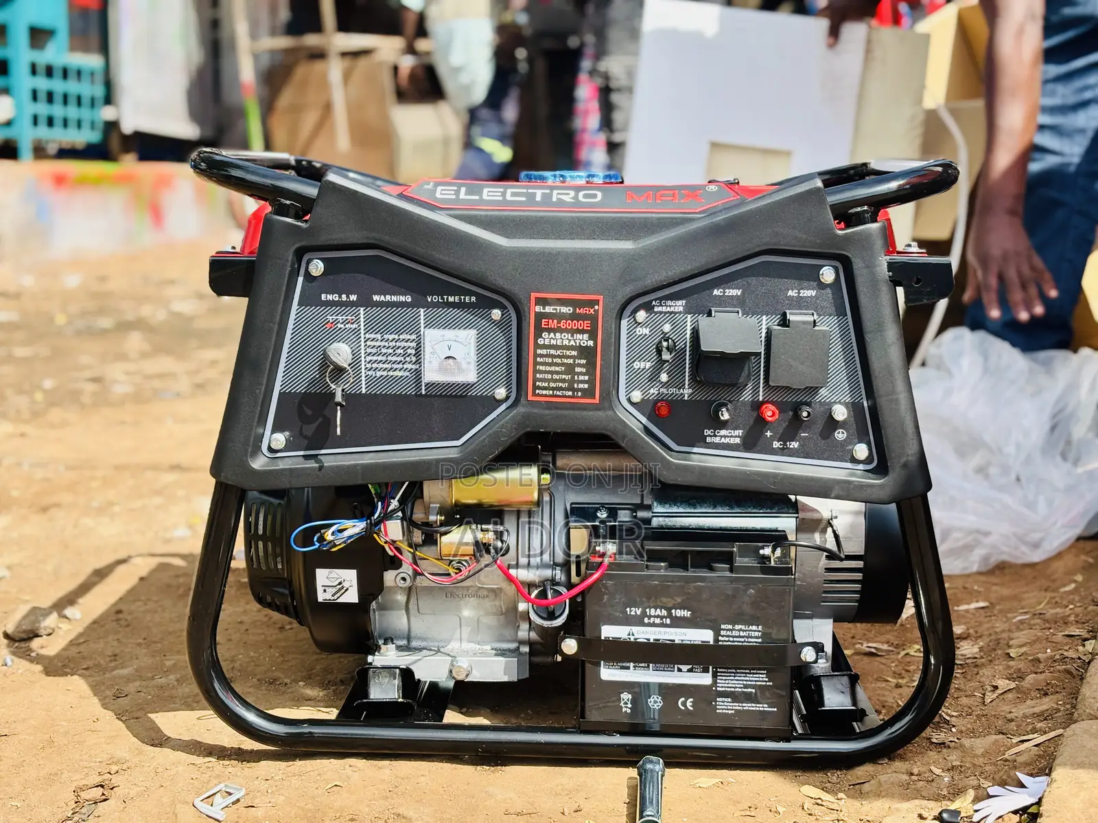 Gasoline 6.5kva Keystart